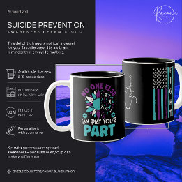 Prévention du suicide Nobody Else Mug en céramique