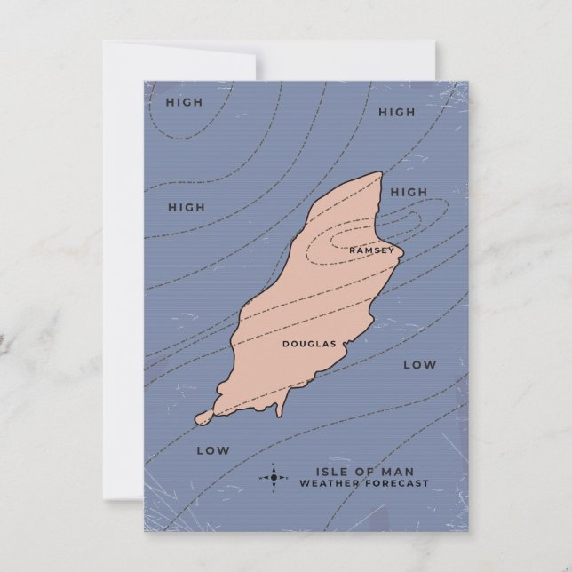Prévisions météo de l'île de Man (Devant)