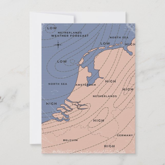 Prévisions météorologiques des Pays-Bas (Devant)