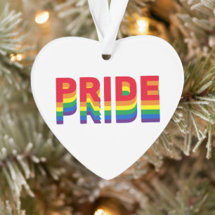 Pride arc-en-ciel couleurs rétro gay coeur lgbtq