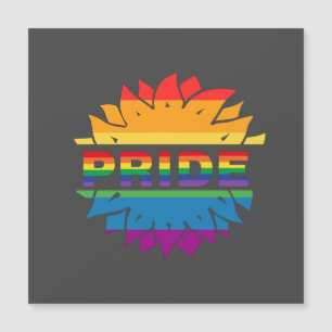 Pride-gay lgbtq queer arc-en-ciel tournesol