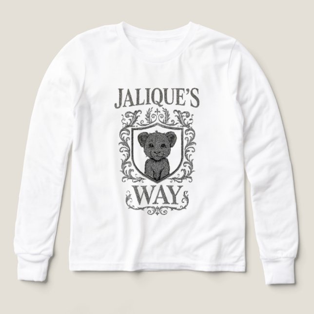 Pride in Every Step Girls Long Sleeve  (Motif recto)