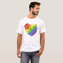 PRIDE LOVE LGBTQ+ TSHIRT-COTON TSHIRT