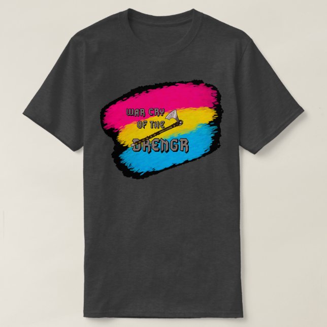 Pride Pansexual Norse Ax Classic TShirt (Design devant)