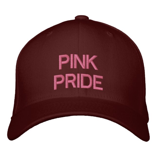 PRIDE ROSE - Casquette de baseball sur mesure (Devant)