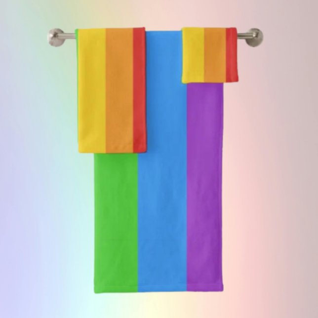 Pride Splash : Drapeau Arc-en-ciel (Créateur téléchargé)