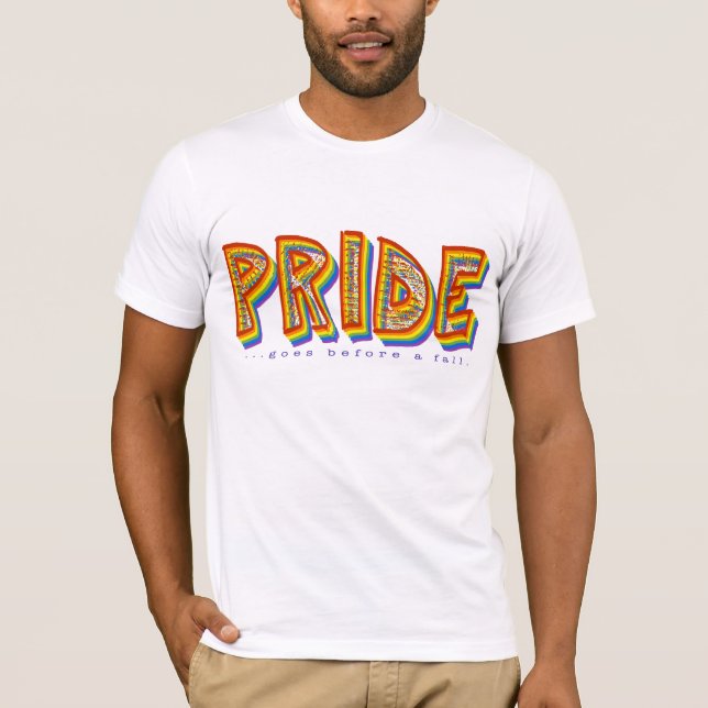 PRIDE va devant un T-shirt automne (Devant)