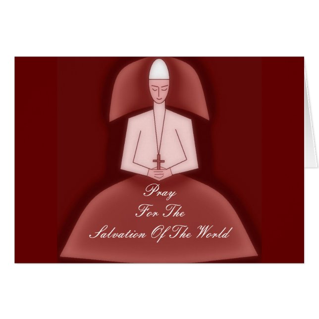 PRIE POUR LA SALUTION DU MONDE (Devant horizontal)