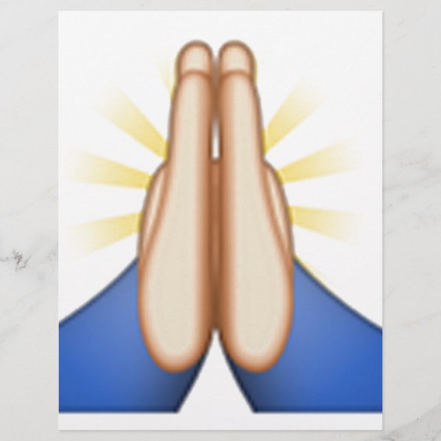 prier émoji (Devant)