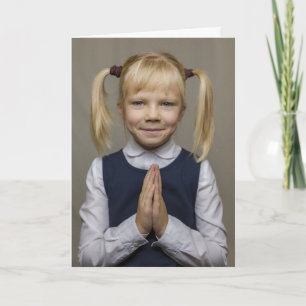 PRIER POUR VOTRE CARTE DE FILLE HUMOUR SALUVATION