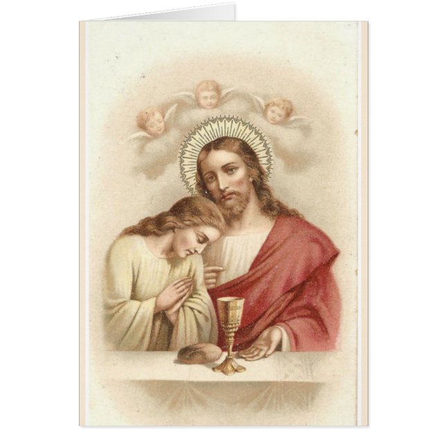 Prière à Jésus et Saint Jean l'Apôtre (Devant)