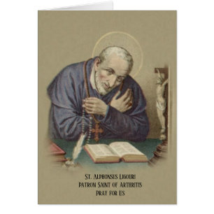 Prière d'arthrite St. Alphonsus Ligouri Religieux
