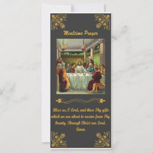 Prière de grâce avant les repas