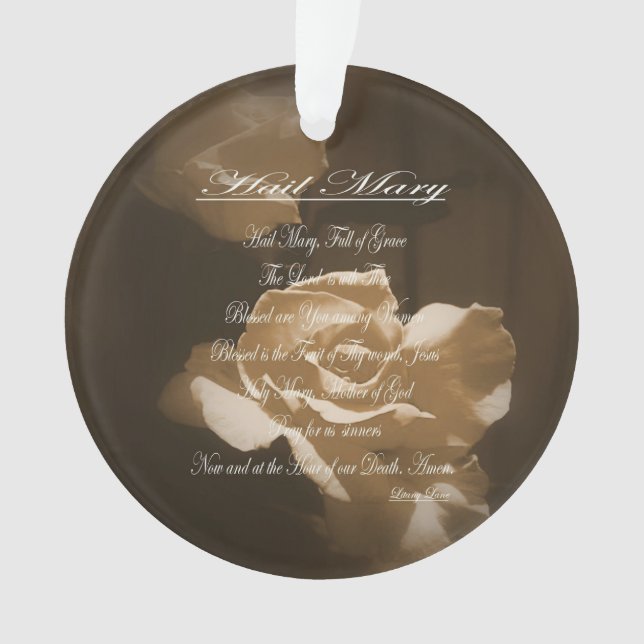 Prière de Hail Mary (devant)