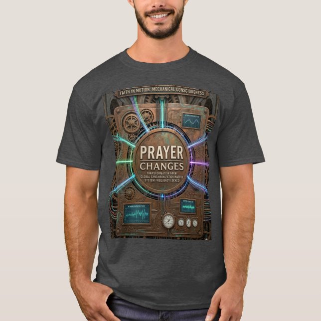 Prière de modifications – T-Shirt panneau de contr (Devant)