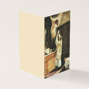 Prière de offre de masse catholique Jésus cartes
