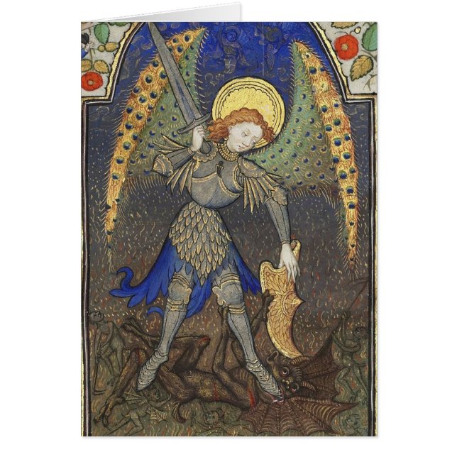 PRIÈRE DE SAINT MICHEL ARCHANGE AVEC LE DIABLE (Devant)