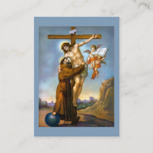 Prière de St Francis des cartes saintes d'Assisi