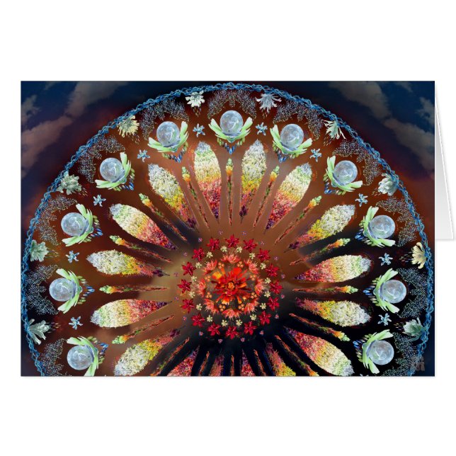 Prière du feu de forêt (moitié) (Devant horizontal)