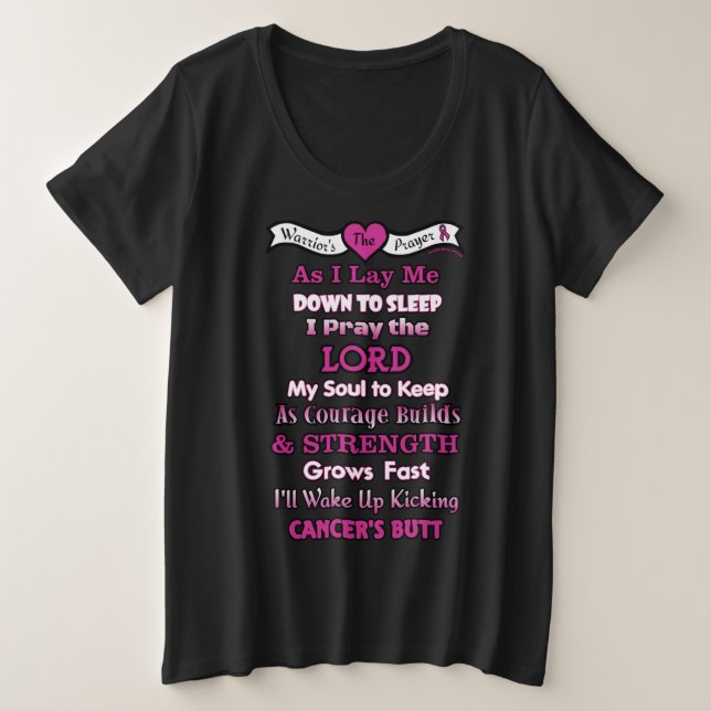 Prière du guerrier / Beurre...Cancer du sein (Design devant)