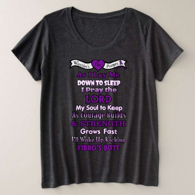 Prière du guerrier...Fibro (Design devant)