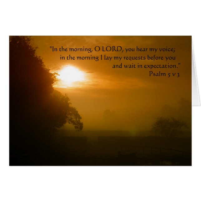 Prière du matin | (Devant horizontal)