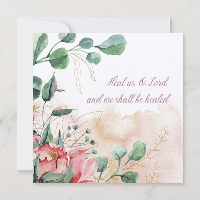 Prière juive pour la guérison des malades (Devant)