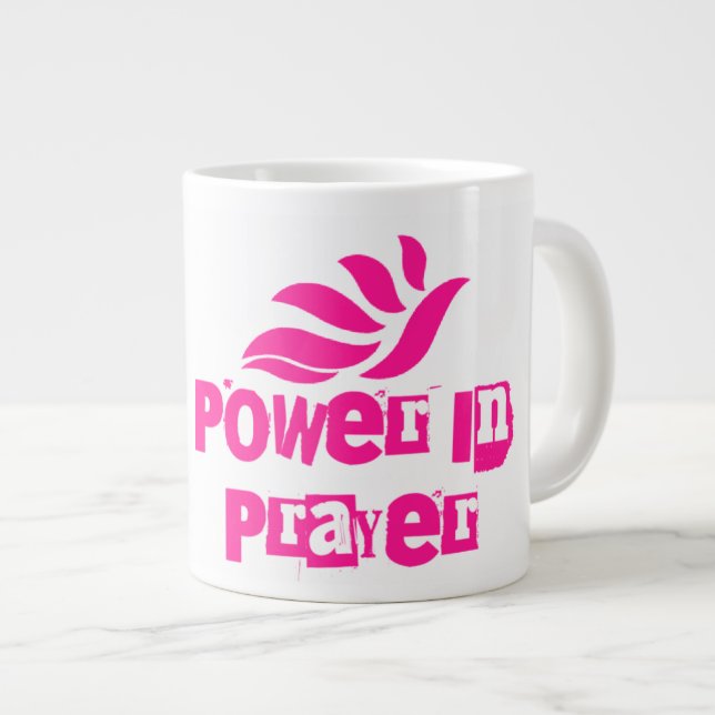 Prière - Jumbo Mug (Devant droit)