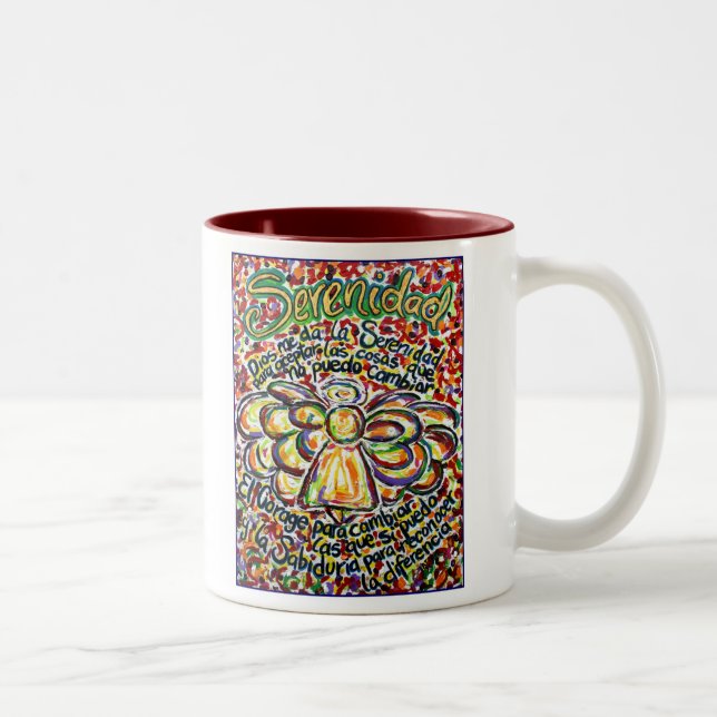 Prière Serenity Angel Mug (Droit)