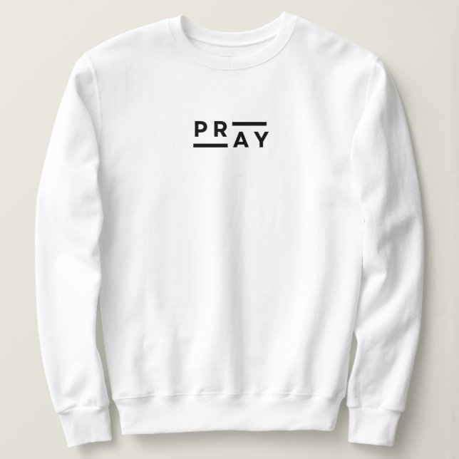 Prière - Sweatshirt femme (Design devant)