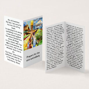 Prières catholiques pour malades et personnes âgée