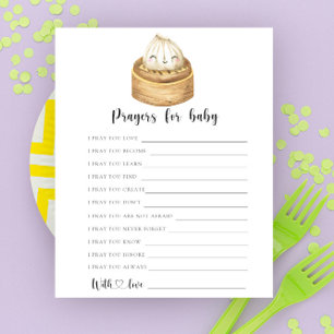 Prières de baby shower pour bébé