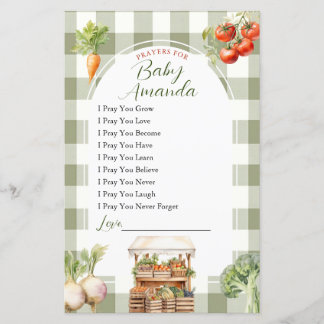 Prières sur les Baby showers frais du marché culti