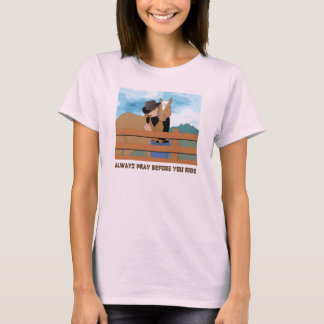 Priez Avant De Monter T-Shirt