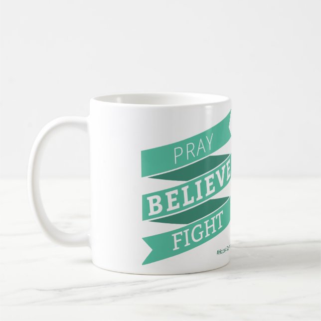 Priez. Croyez. Combat. - Tasse (Gauche)