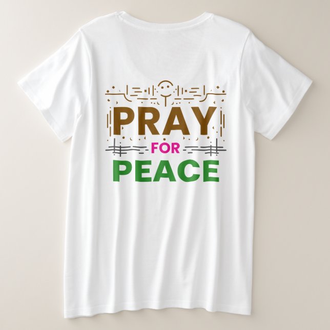 Priez pour la paix (Design dos)