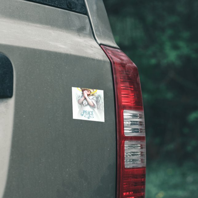 Priez pour la Paix Angel Vacances Magnétique (Créateur téléchargé)