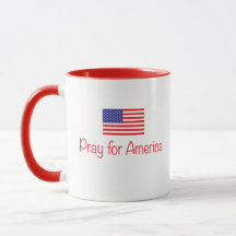 PRIEZ POUR LA TASSE DE CAFÉ DE L'AMÉRIQUE