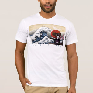 Priez pour le T-shirt des hommes du Japon