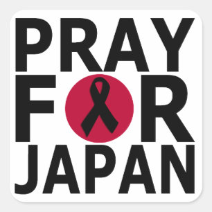 Priez pour les autocollants japonais