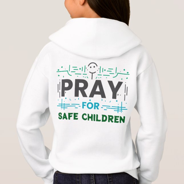 Priez pour les enfants en sécurité (Dos)
