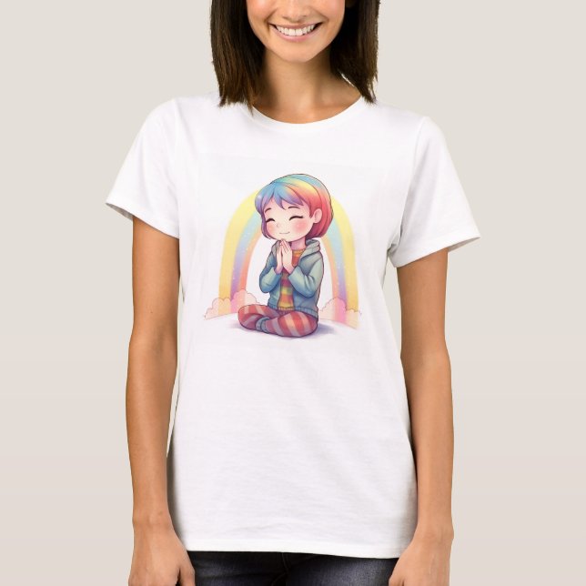 Priez pour vous A-002 T-shirt (Devant)