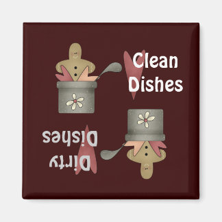 Prim Pots Propres Plats Sale Magnet