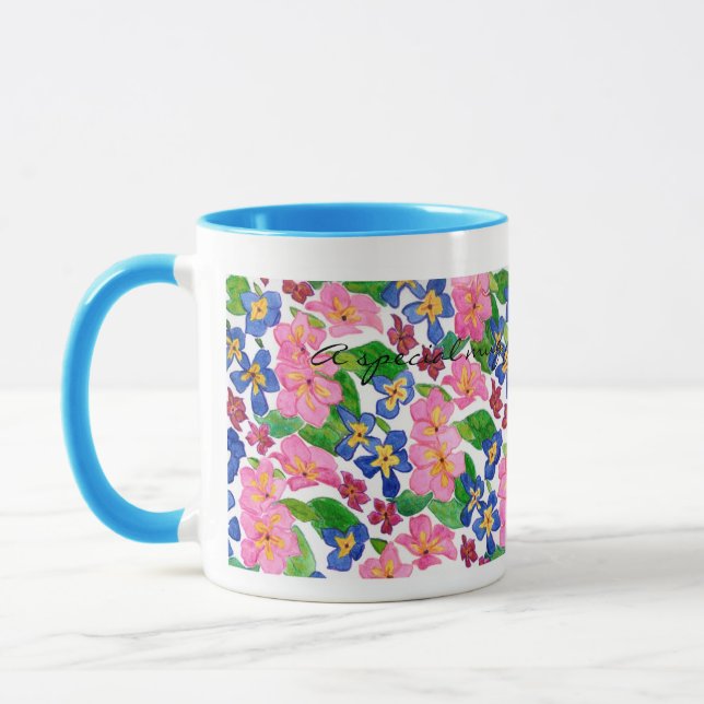 Primroses Mère's Day Mug (Gauche)