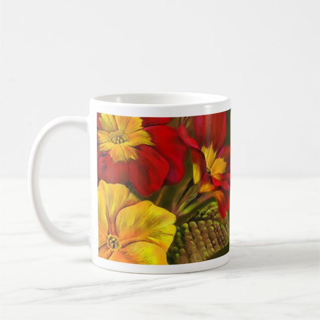 Primula floral fine art La plus grande tasse de no (Gauche)