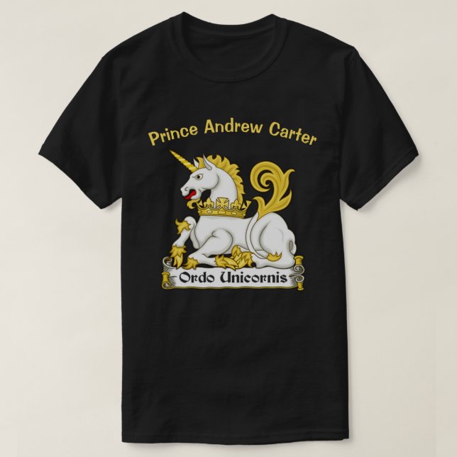 Prince Andrew Carter T-Shirt (Design devant)