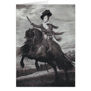 Prince Balthasar à cheval par Velazque