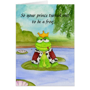 Prince Card de grenouille
