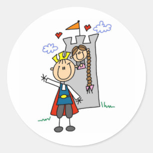 Prince Charming Secourt Sticker Rapunzel