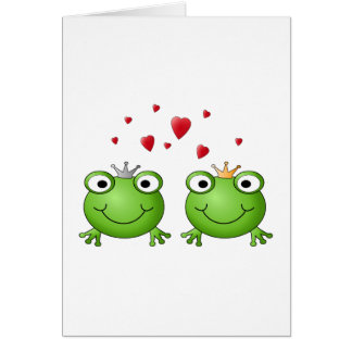 Prince de grenouille et princesse de grenouille,